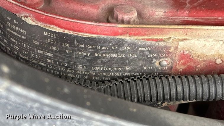 image for item ED2432 2012 Freightliner Business Class M2 digger derrick truck