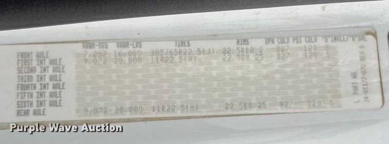 image for item ED2432 2012 Freightliner Business Class M2 digger derrick truck