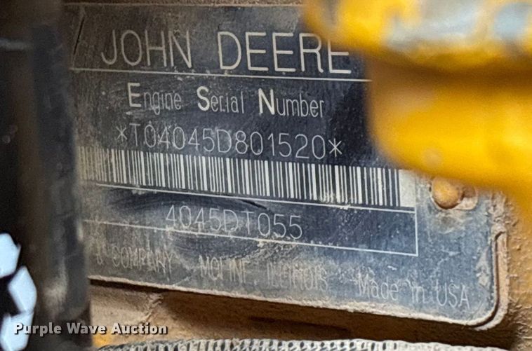 image for item ED2444 1999 John Deere 310E backhoe