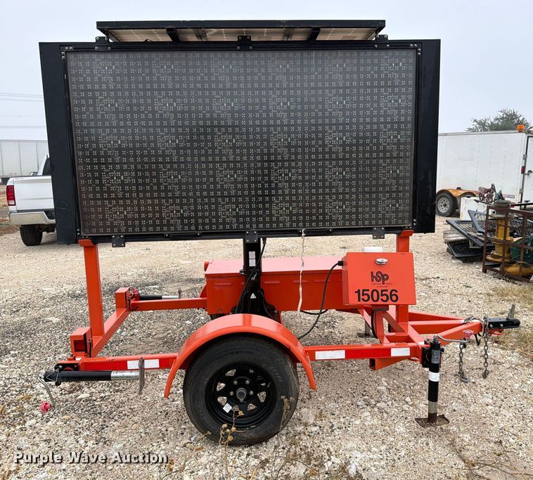 image for item ED5041 2017 Hi-Way Safety message board trailer