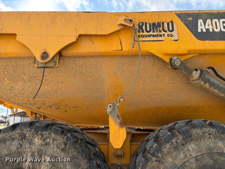 image for item ED5047 2020 Volvo A40G articulated haul truck