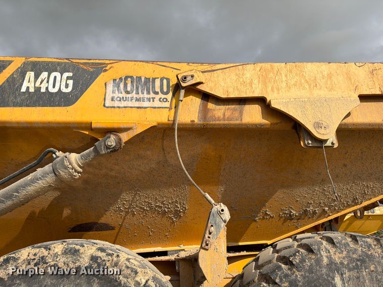 image for item ED5047 2020 Volvo A40G articulated haul truck