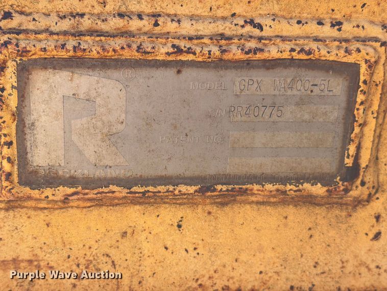 image for item ED5982 2004 Komatsu WA400-5L wheel loader