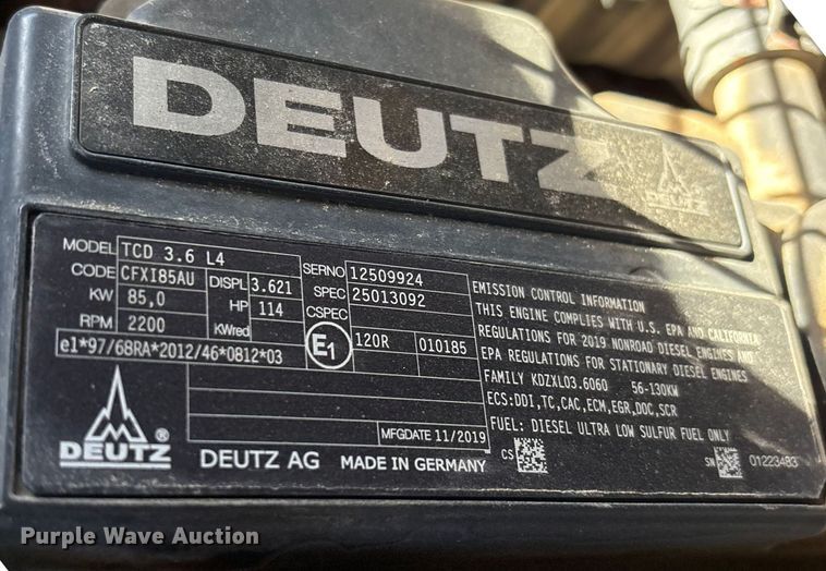 image for item EF6268 Kaeser M118 air compressor