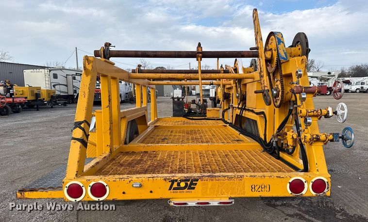 image for item EG1808 2001 TSE International RC572X48-3 reel trailer