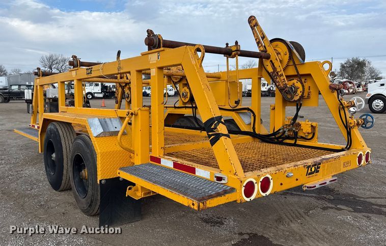 image for item EG1808 2001 TSE International RC572X48-3 reel trailer