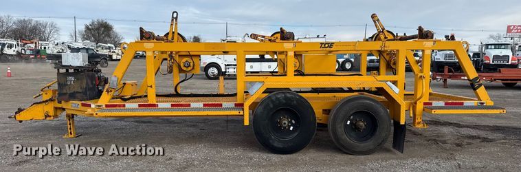 image for item EG1808 2001 TSE International RC572X48-3 reel trailer