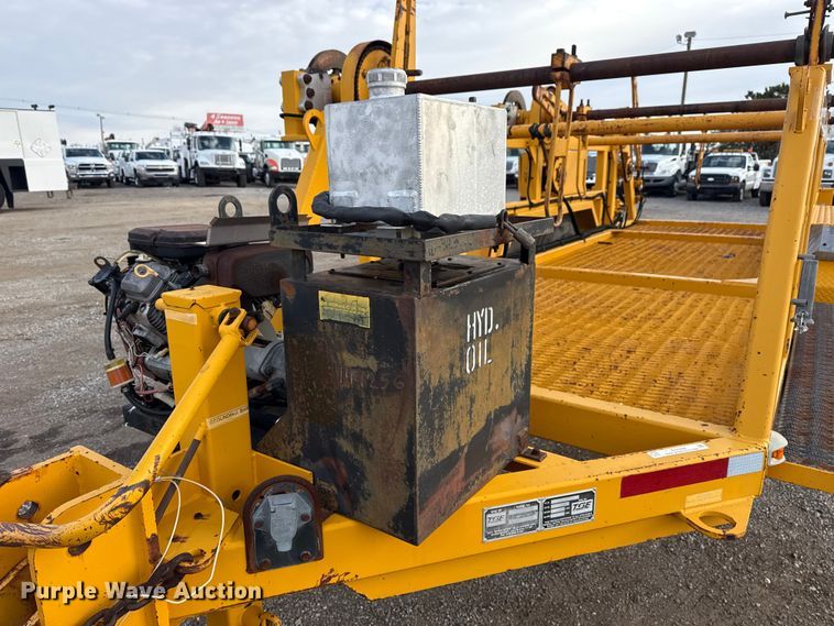 image for item EG1808 2001 TSE International RC572X48-3 reel trailer