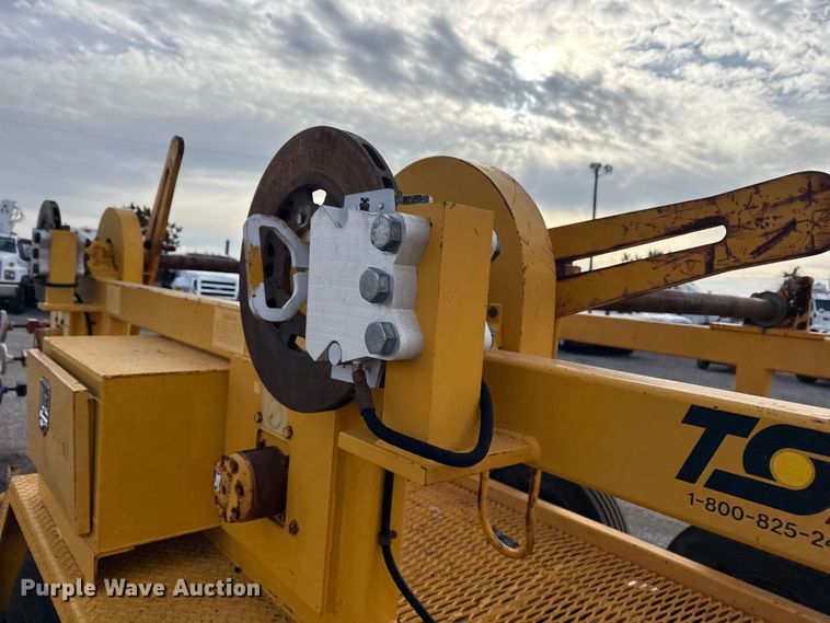 image for item EG1808 2001 TSE International RC572X48-3 reel trailer