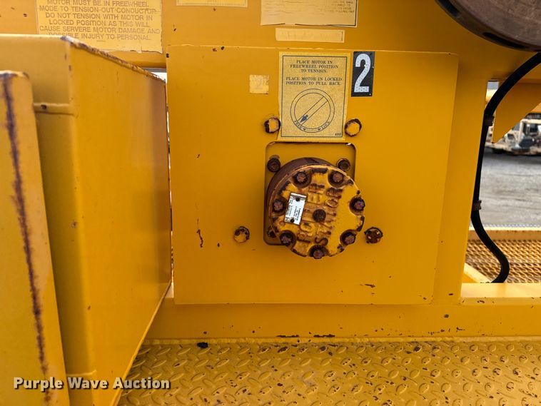 image for item EG1808 2001 TSE International RC572X48-3 reel trailer