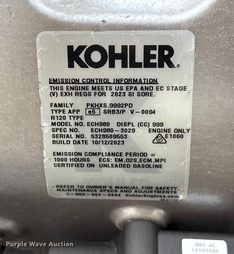 image for item EG1809 2024 Vermeer CV673SGT vacuum excavator