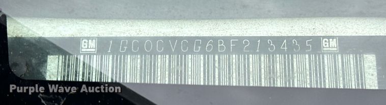 image for item EG1818 2011 Chevrolet 2500HD utility bed pickup truck