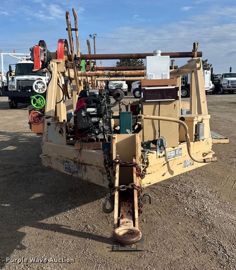 image for item EG1821 1998 TSE International RC572X48-3 reel trailer