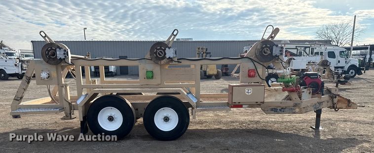 image for item EG1821 1998 TSE International RC572X48-3 reel trailer