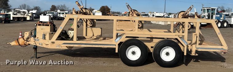 image for item EG1821 1998 TSE International RC572X48-3 reel trailer