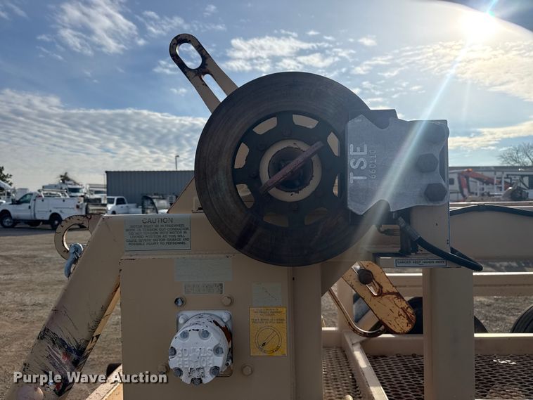 image for item EG1821 1998 TSE International RC572X48-3 reel trailer