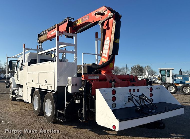 image for item EG1824 2007 Freightliner Business Class M2 crane truck