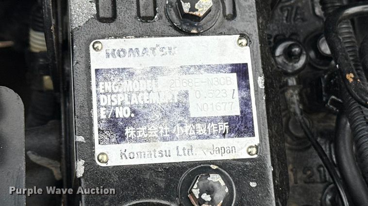 image for item EG1829 2003 Ditch Witch MX9 mini excavator