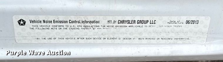 image for item EG1831 2013 RAM 5500 vacuum truck