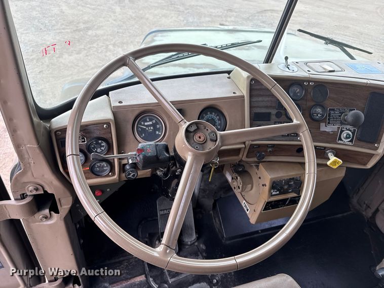 image for item EG1834 1983 Mack DM492S fuel / lube truck