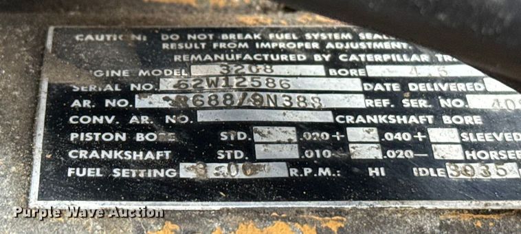 image for item EG1834 1983 Mack DM492S fuel / lube truck