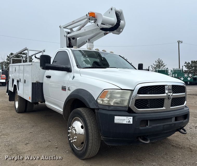 image for item EG1837 2012 Dodge Ram 4500HD bucket truck