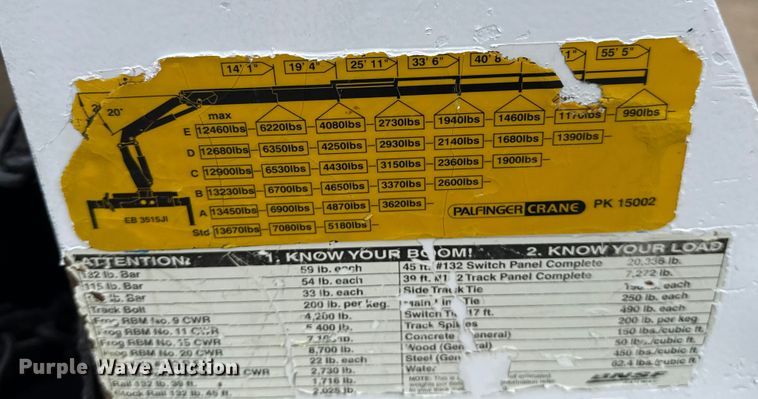 image for item EG1842 2010 International 7500 crane truck