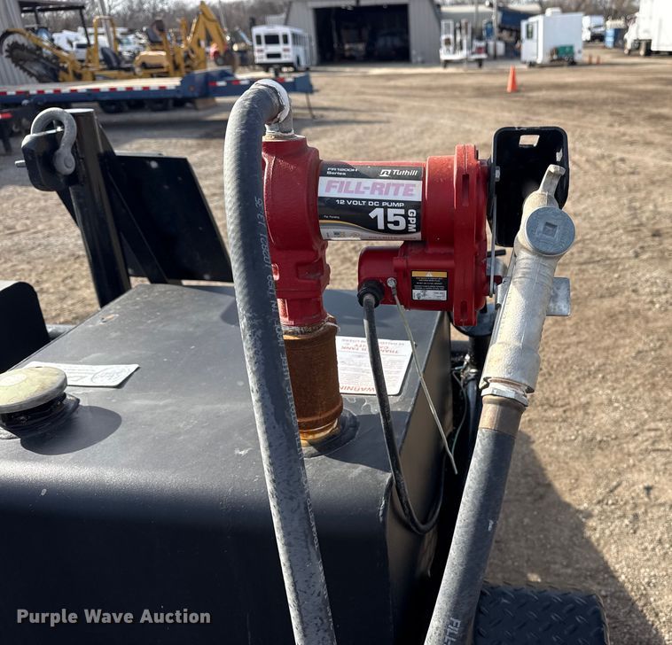 image for item EG1858 2011 Parker Trailers fuel trailer