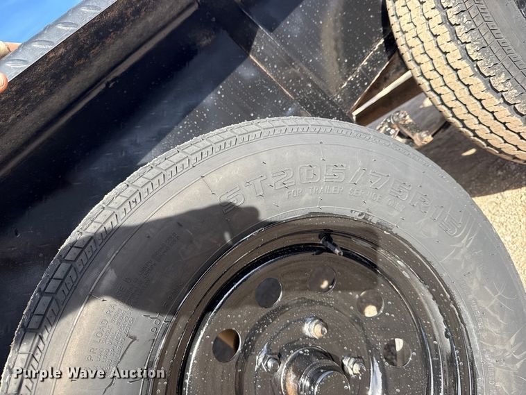 image for item EG1858 2011 Parker Trailers fuel trailer