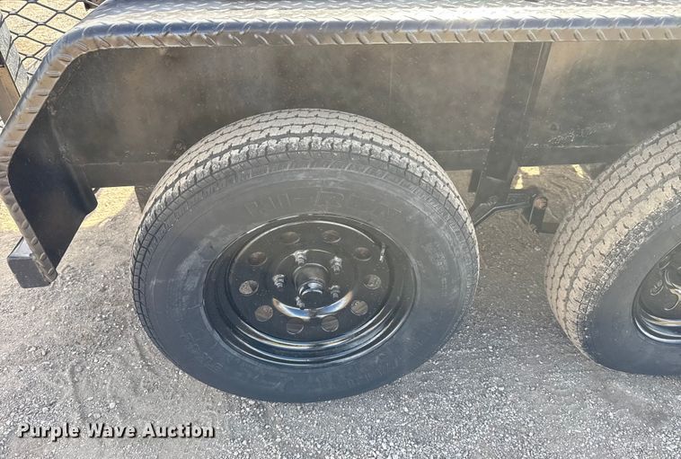 image for item EG1858 2011 Parker Trailers fuel trailer