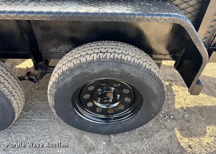 image for item EG1858 2011 Parker Trailers fuel trailer