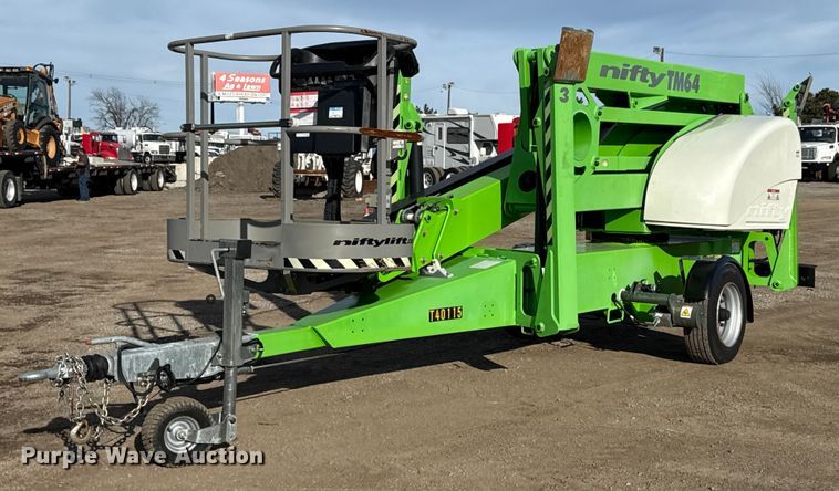 image for item EG1860 2020 Nifty TM64TDT MK2B boom lift