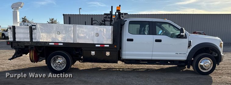 image for item EG1861 2018 Ford F550 Super Duty XL flatbed truck