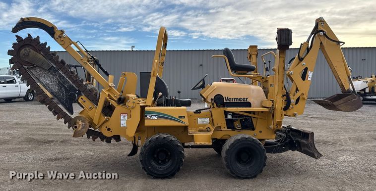 image for item EG1863 2011 Vermeer RT450 trencher