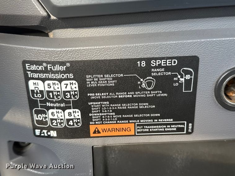 image for item EG1868 2013 Mack GU713 vacuum truck