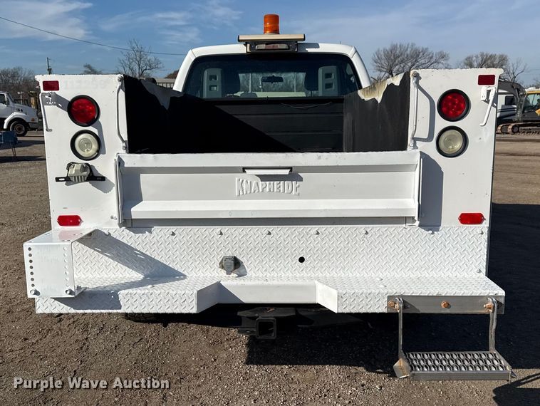 image for item EG1869 2013 Ford F250 Super Duty SuperCab utility bed pickup truck