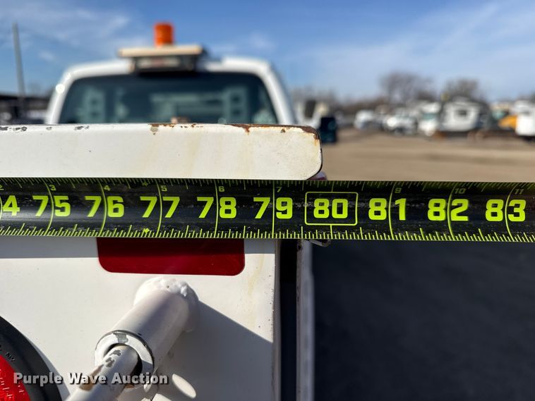 image for item EG1869 2013 Ford F250 Super Duty SuperCab utility bed pickup truck