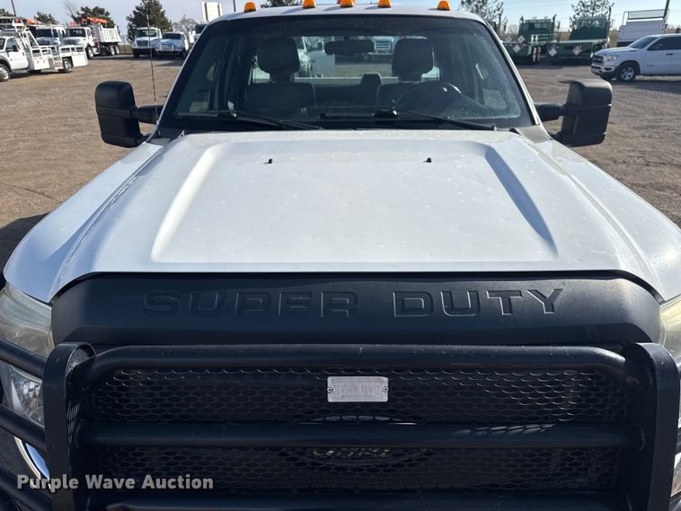 image for item EG1869 2013 Ford F250 Super Duty SuperCab utility bed pickup truck