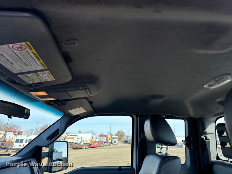 image for item EG1869 2013 Ford F250 Super Duty SuperCab utility bed pickup truck