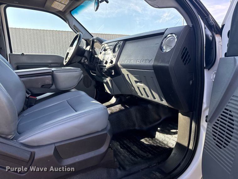 image for item EG1869 2013 Ford F250 Super Duty SuperCab utility bed pickup truck