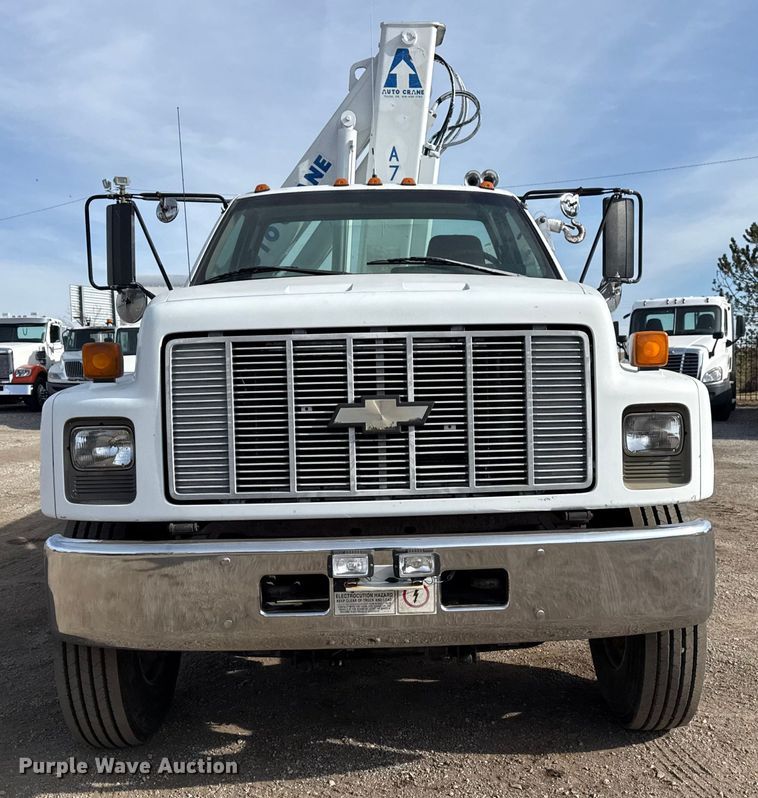 image for item EG1873 1997 Chevrolet Kodiak crane truck