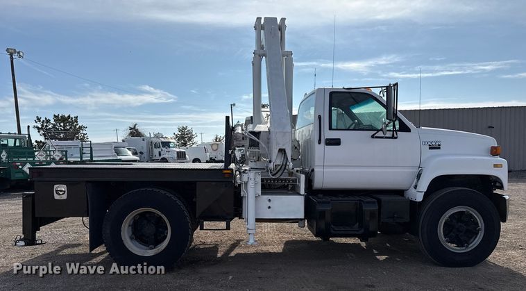 image for item EG1873 1997 Chevrolet Kodiak crane truck