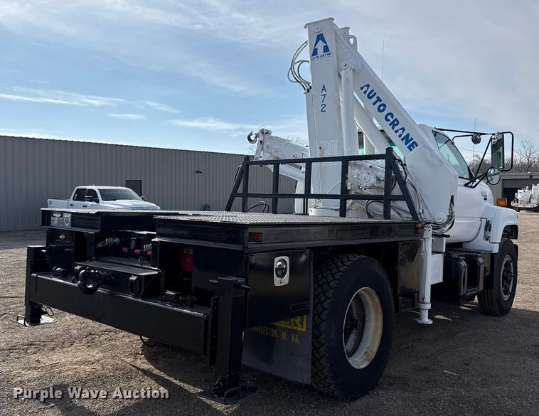 image for item EG1873 1997 Chevrolet Kodiak crane truck