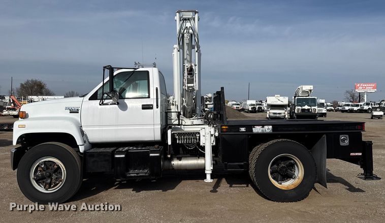 image for item EG1873 1997 Chevrolet Kodiak crane truck