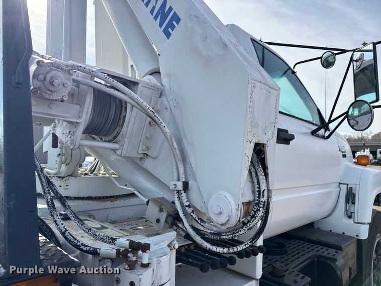 image for item EG1873 1997 Chevrolet Kodiak crane truck