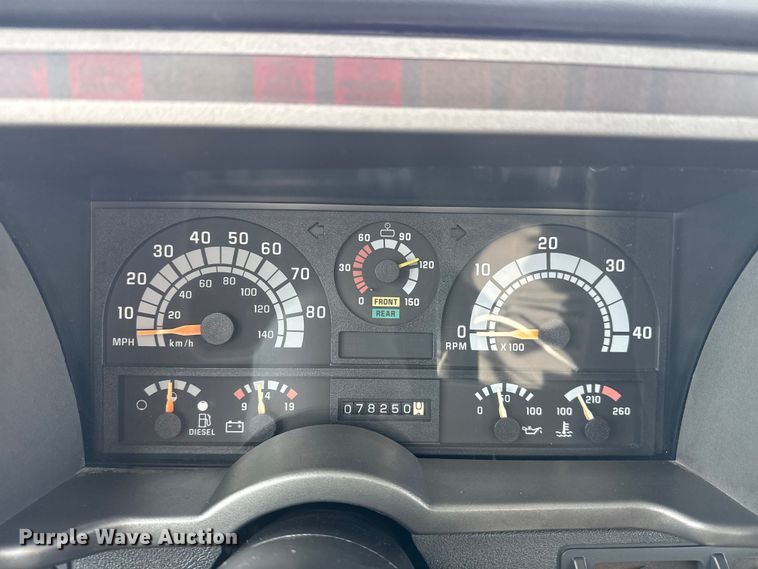 image for item EG1873 1997 Chevrolet Kodiak crane truck