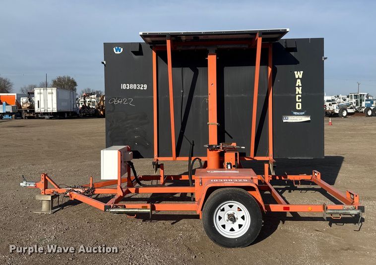 image for item EG1876 2015 Wanco, Inc. WTMMB message board trailer