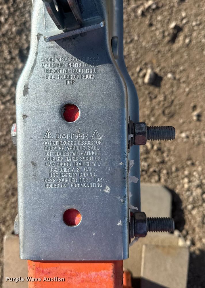 image for item EG1876 2015 Wanco, Inc. WTMMB message board trailer