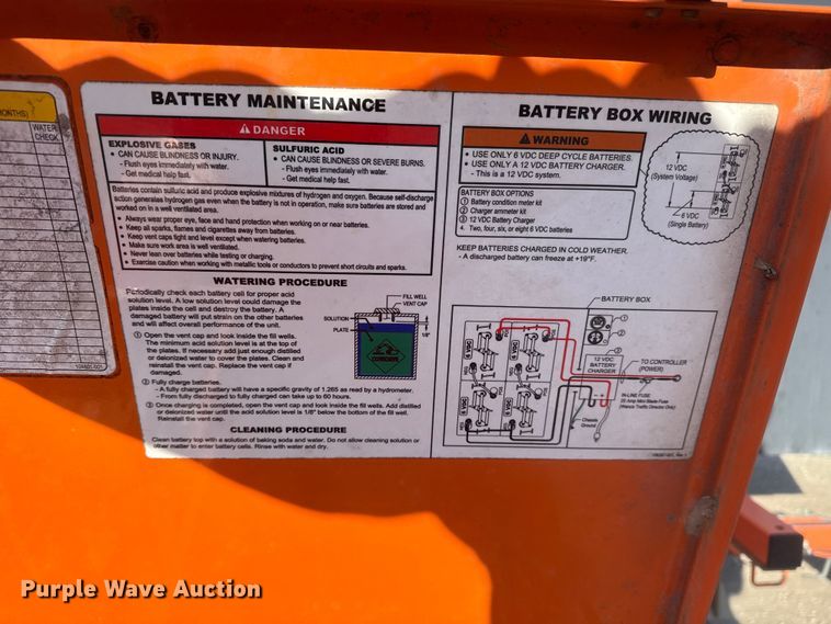 image for item EG1876 2015 Wanco, Inc. WTMMB message board trailer