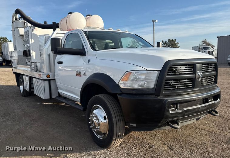 image for item EG1878 2012 Dodge Ram 5500HD vacuum truck